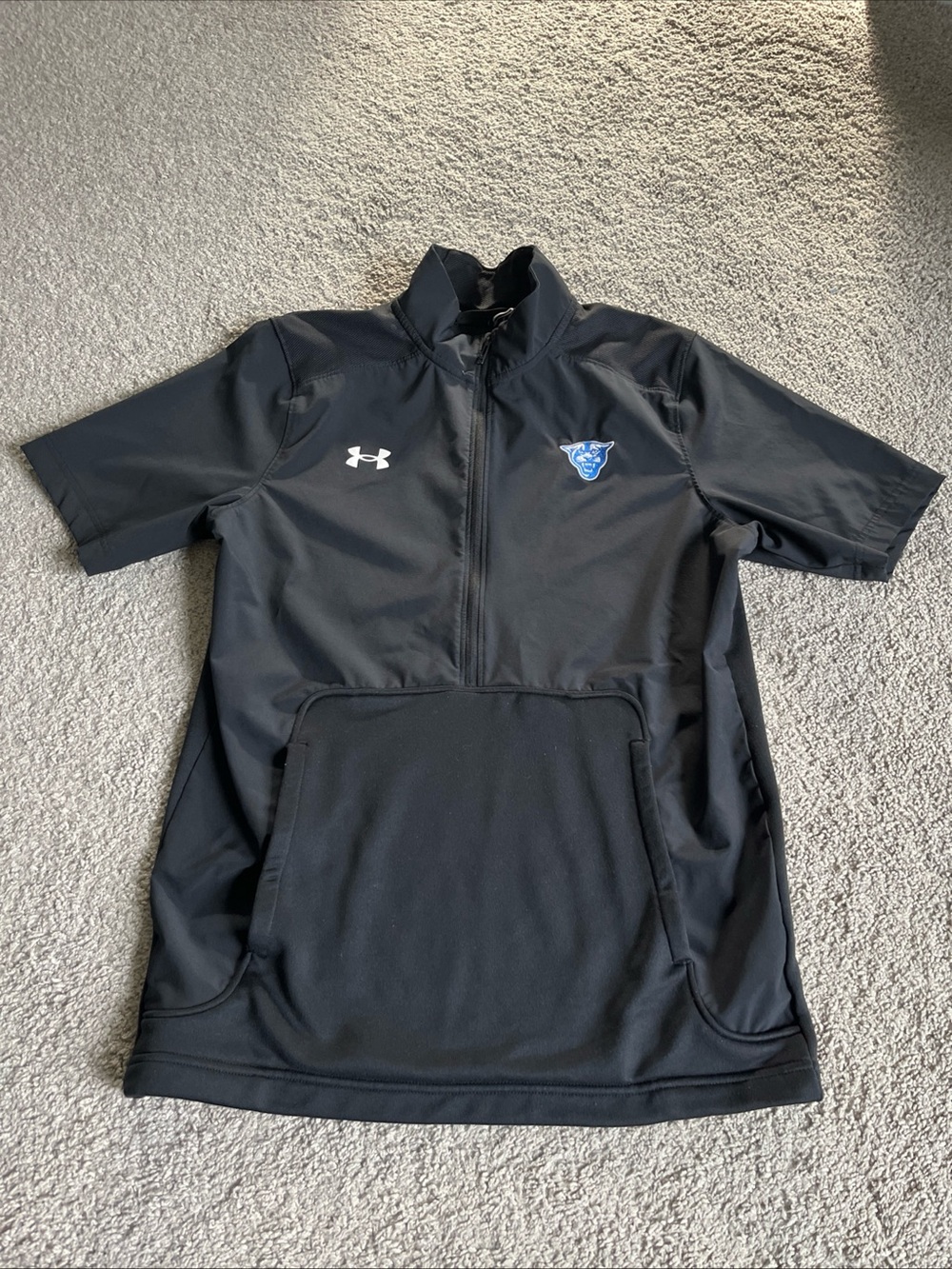 Georgia State Panthers Under Armour 1/2 Zip Short Sleeve Pullover Size S